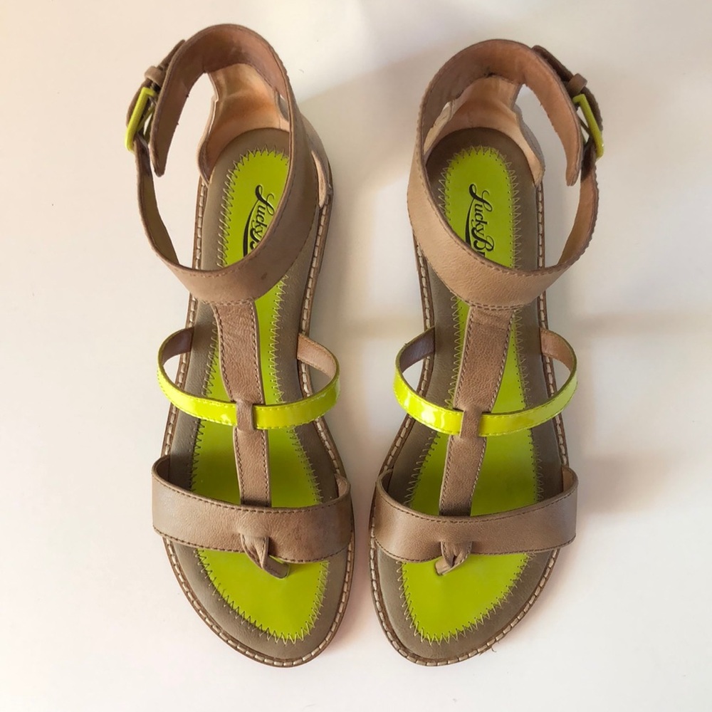 Lucky Brand LK-Blanca Gladiator Sandal - sz 9